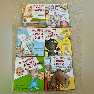 Children's Book Set - If You Give a mouse a cookie…  Series Laura Numeroff